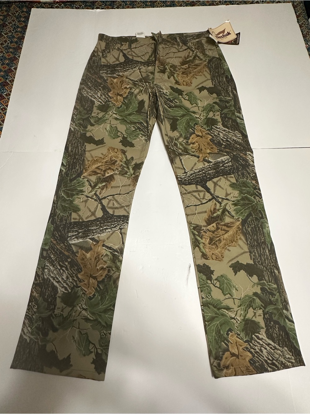 Men’s Vintage Duxbak Realtree Camo Jeans New With Tags